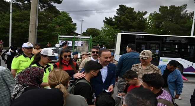  Yayalar için 5 adımda güvenli trafik  kampanyası