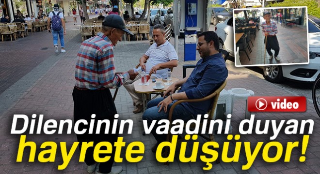 10 bin lirasını çaldıran dilenciden hırsızı bulana 2 bin TL ödül vaadi