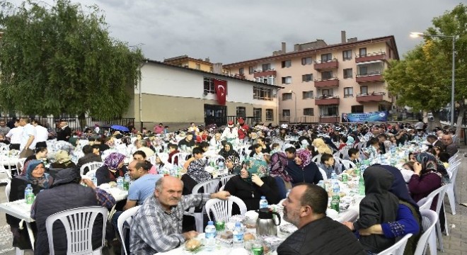 3 bin kişi aynı sofrada buluştu