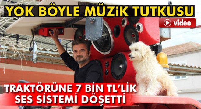 30 yaşındaki çiftçinin müzik tutkusu görenleri şaşırtıyor