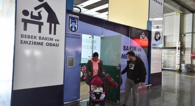 5 istasyon ve 5 parka bebek bakım odası