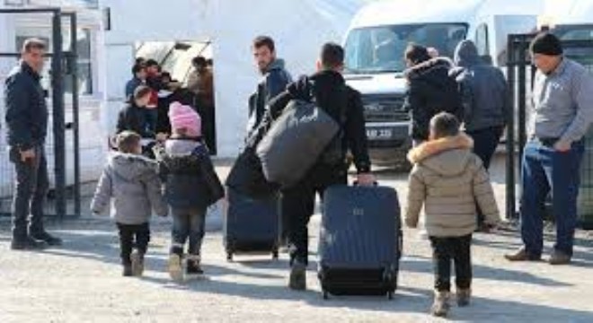 509 Bin Suriyeli Suriye’ye Gönüllü Olarak Döndü