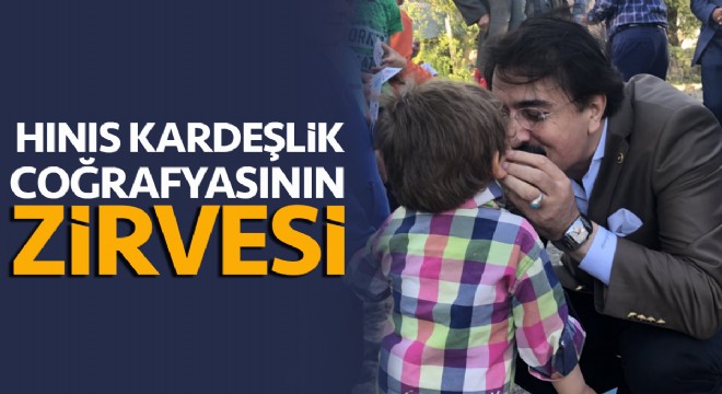 Aydemir: Hınıs kardeşlik coğrafyasının zirvesi