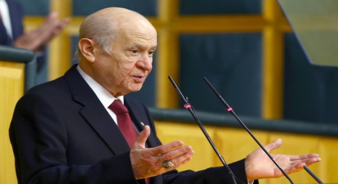 Bahçeli:  Tarihimizi sorgulatmayız, milli şerefimizi sonu ölüm bile olsa tartışmaya açtırmayız 