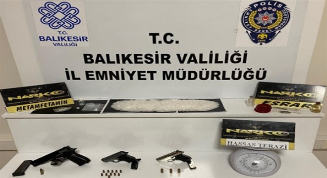 Balıkesir de uyuşturucu operasyonu