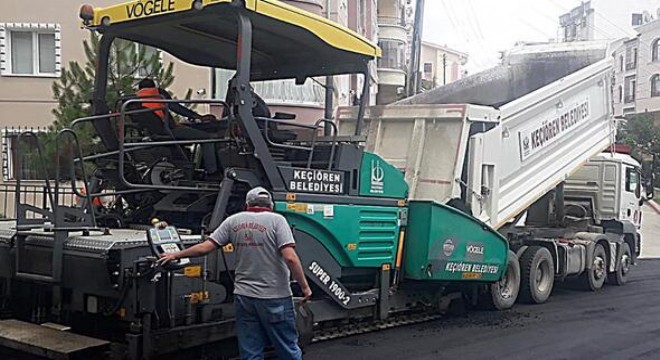 Bozuk yollarda bakım çalışması