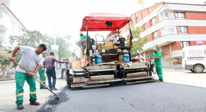 Çankaya’da hedef 250 bin ton asfalt