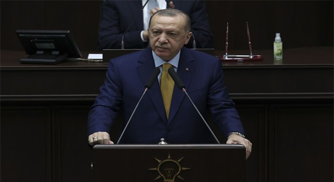 Cumhurbaşkanı Erdoğan, AK Parti grup toplantısında konuşuyor