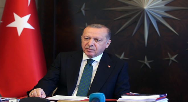 Cumhurbaşkanı Erdoğan, Azerbaycan Cumhurbaşkanı İlham Aliyev ile görüştü