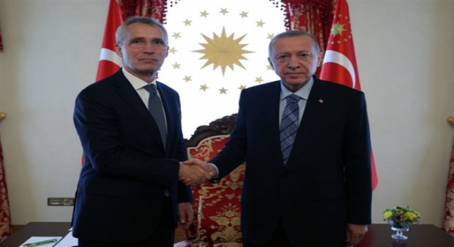 Cumhurbaşkanı Erdoğan, NATO Genel Sekreteri Stoltenberg’i kabul etti