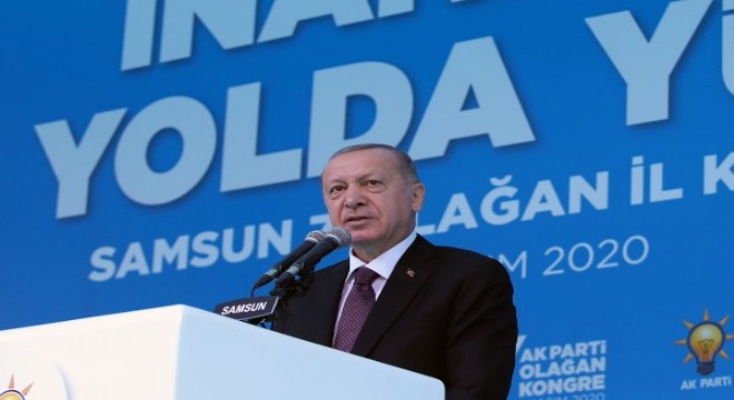Cumhurbaşkanı Erdoğan, Samsun - Sivas Demiryolu Hattı Modernizasyonun tamamlanması törenine katıldı
