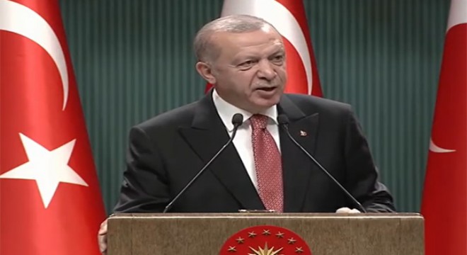 Cumhurbaşkanı Erdoğan,  Türkiye Yüzyılı Tanıtım Toplantısı  öncesi kalabalığa seslendi