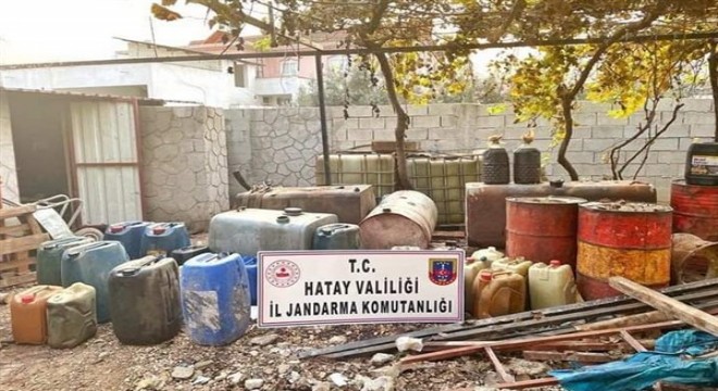 Hatay da kaçak akaryakıt operasyonu