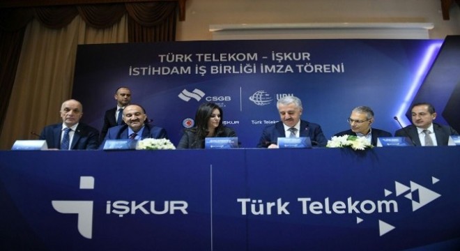 İŞKUR ve Türk Telekom arasında 2 bin 500 tekniker istihdam edilecek