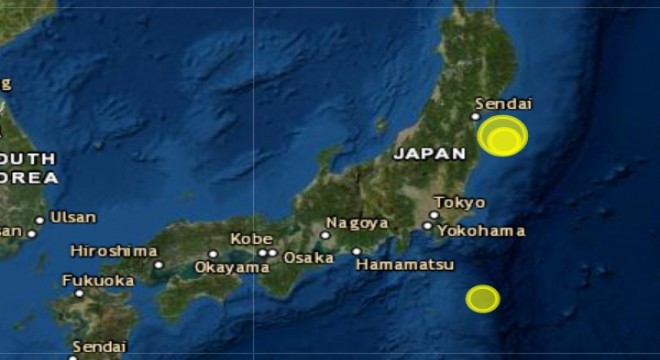 Japonya da 7,1 büyüklüğünde deprem
