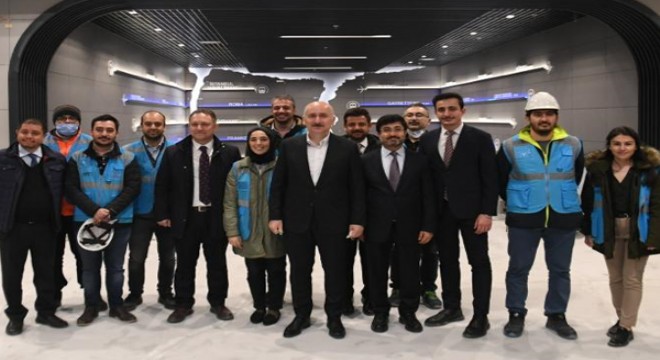 Karaismailoğlu:  Gayrettepe-Kağıthane-Havalimanı Metro Hattı nda yüzde 98 ilerleme kaydettik 