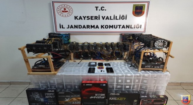 Kayseri de kripto para operasyonu