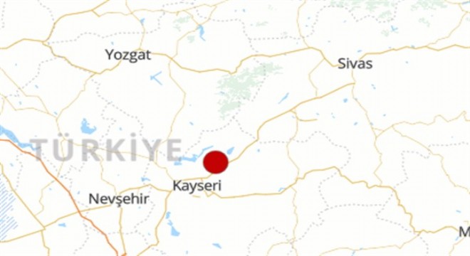 Kayseri’de deprem