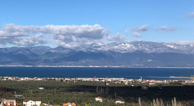 Kazdağları beyaza büründü