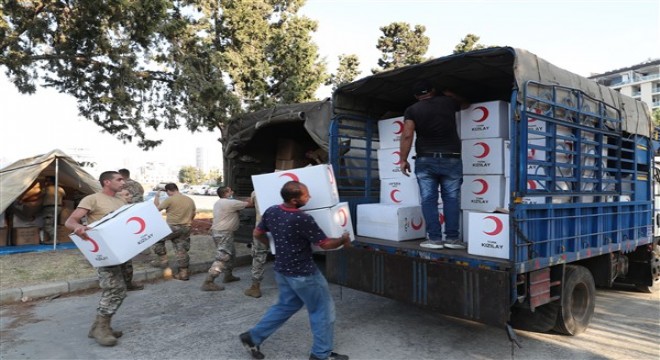 Kızılay’dan Beyrut için “uzat elini” çağrısı