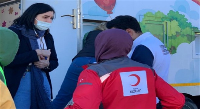 Kızılay’dan İzmir’deki depremzedelere psikososyal destek