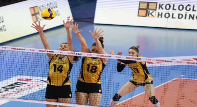 Lider VakıfBank tan 24 üncü galibiyet