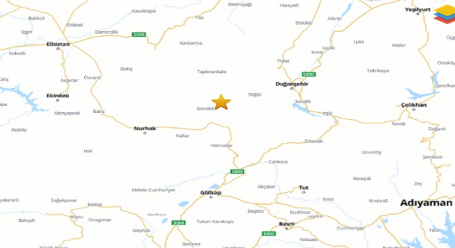 Malatya da deprem
