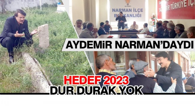 Milletvekili Aydemir’den Narman buluşması