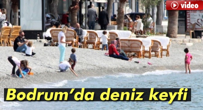Muğla Bodrum’da deniz sezonu açıldı