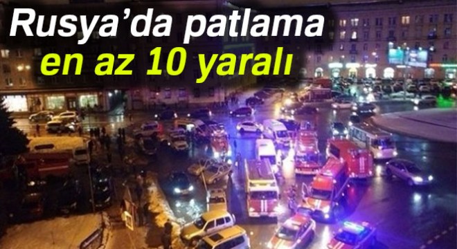 Rusya’da patlama: en az 10 yaralı