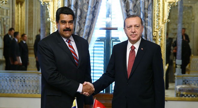 Son dakika... Cumhurbaşkanı Erdoğan Maduro ile görüştü