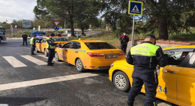 Türkiye genelinde vale ve taksilere yönelik denetim yapıldı