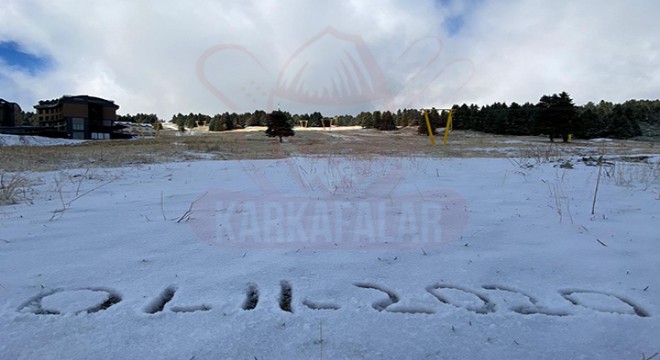 Uludağ’a sezonun ilk karı düştü