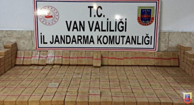 Van da 101 kilogram eroin ele geçirildi