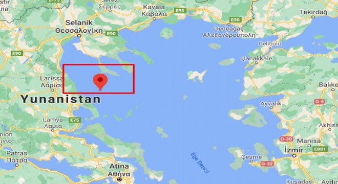 Yunanistan da deprem