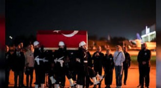 Şehit Pilot Hasan Bahar’ın Cenazesi İstanbul’a Getirildi